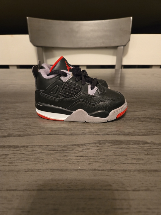 Nike Other - Nike Kids Black, Gray and Red High-Top Sneakers